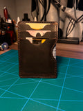 Handmade Leather Card Holder Wallet – Slim Minimalist -Compact– Full Grain Leather  – Men’s Gift