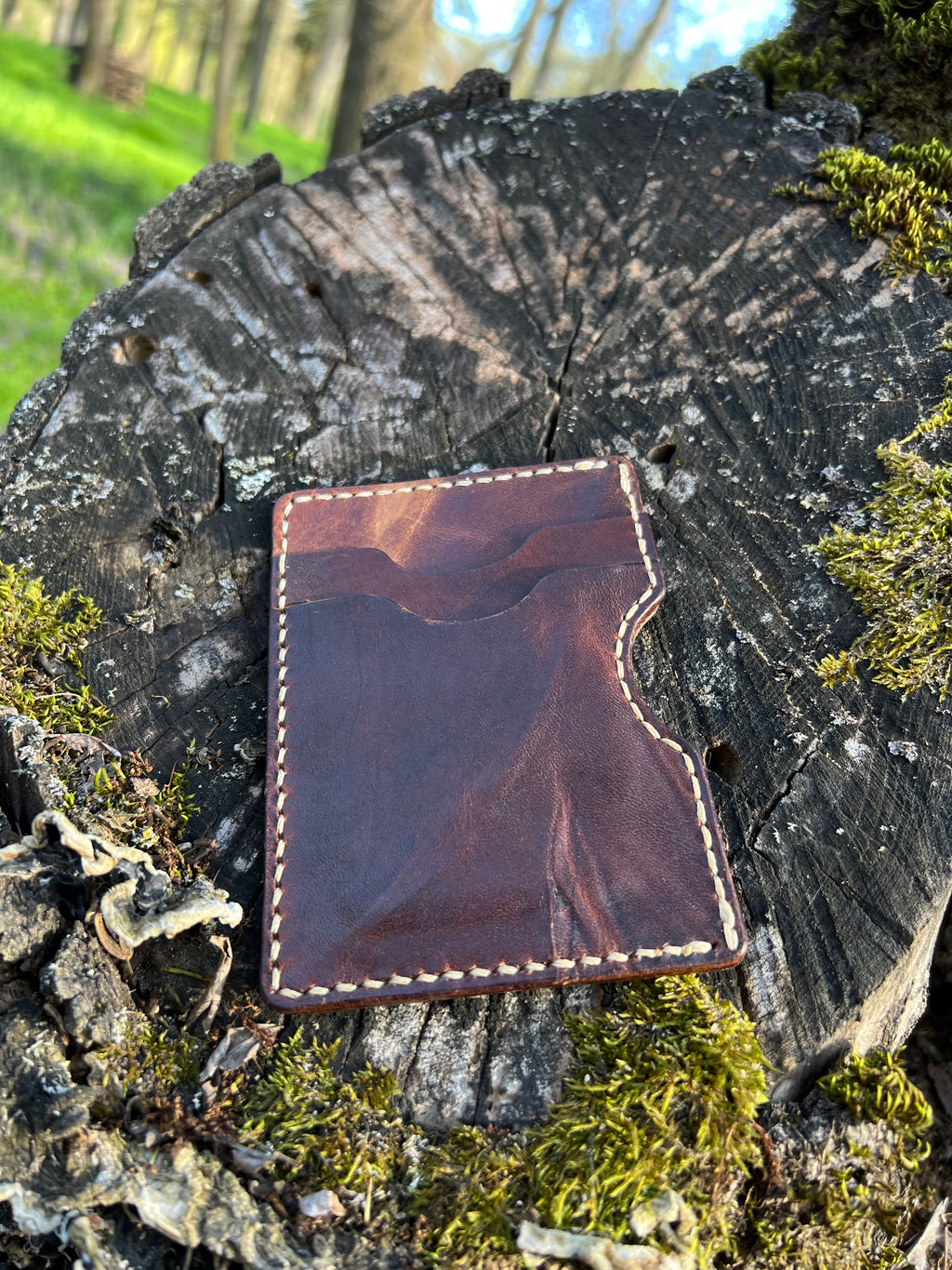 Origin Cardholder - Handmade Vegetable Tanned Leather Card Holder
