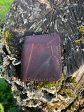 Handmade Leather Wallet , Minimalist Wallet Crafted with Care