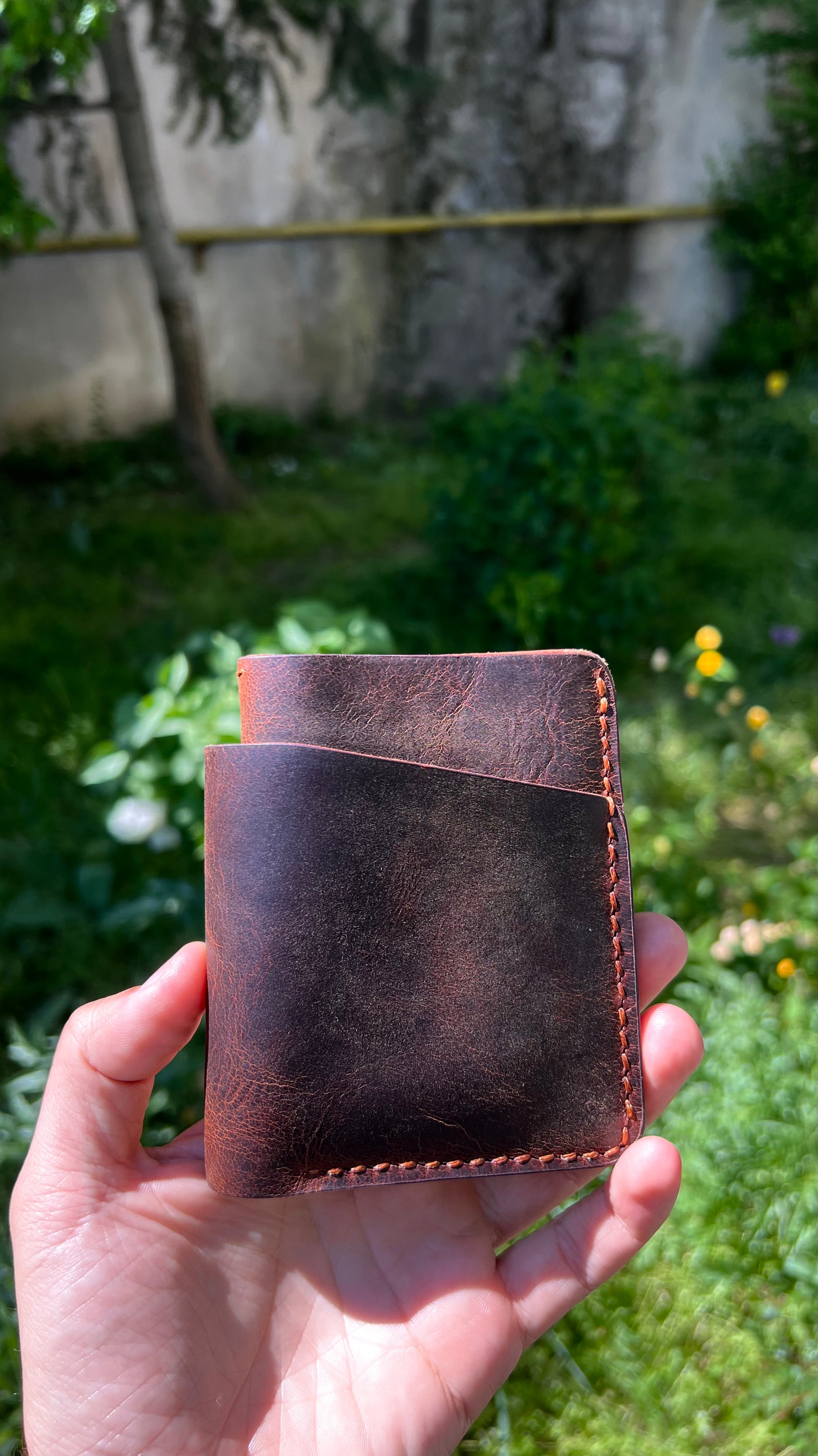 Dracula Wallet | Handcrafted Leather Wallet Made in Romania