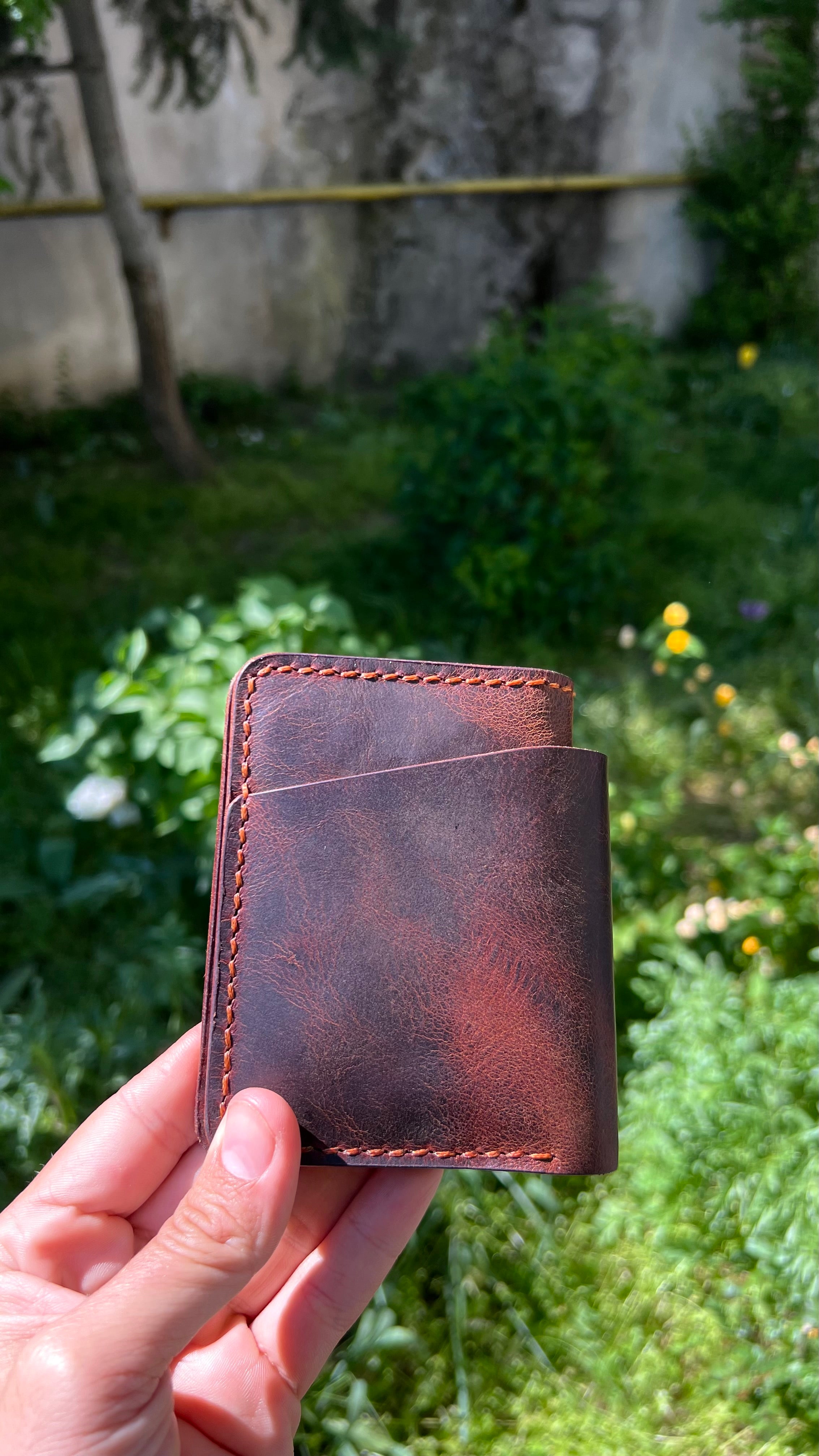 Dracula Wallet | Handcrafted Leather Wallet Made in Romania