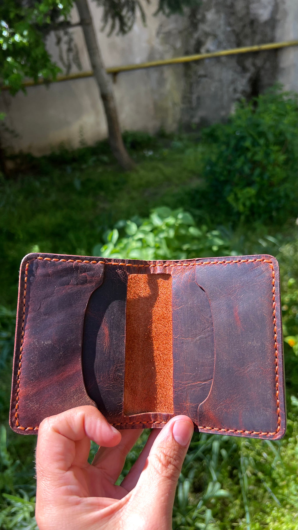Dracula Wallet | Handcrafted Leather Wallet Made in Romania