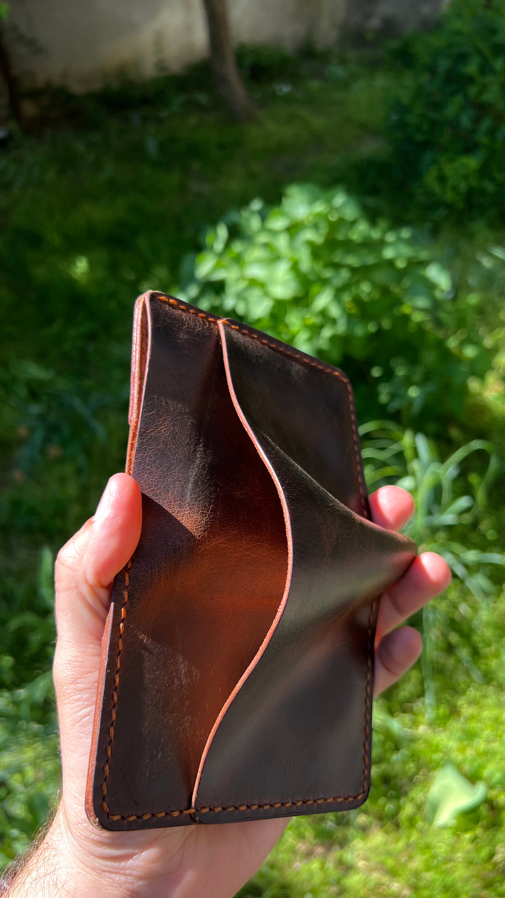 Dracula Wallet | Handcrafted Leather Wallet Made in Romania